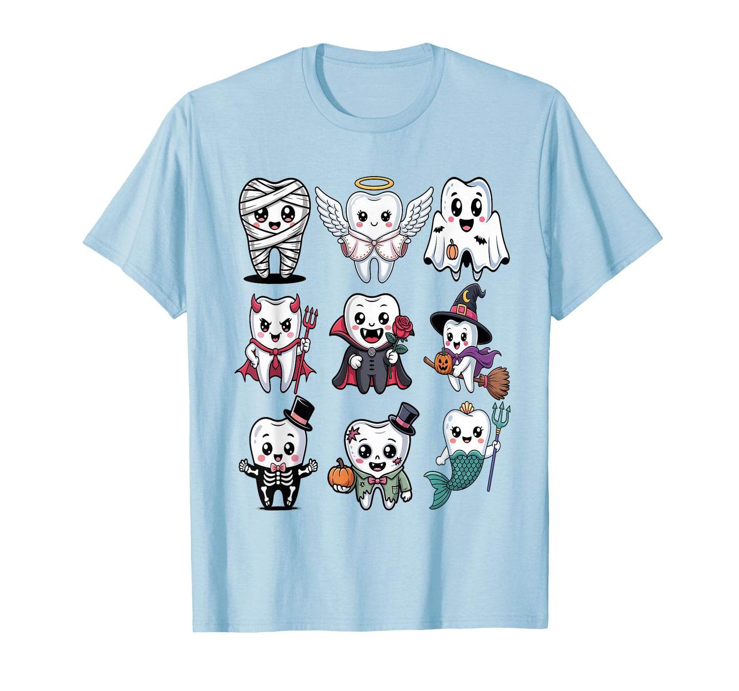 Halloween Dentist T-Shirt - Cute Spooky Tooth Costume Group T-Shirt