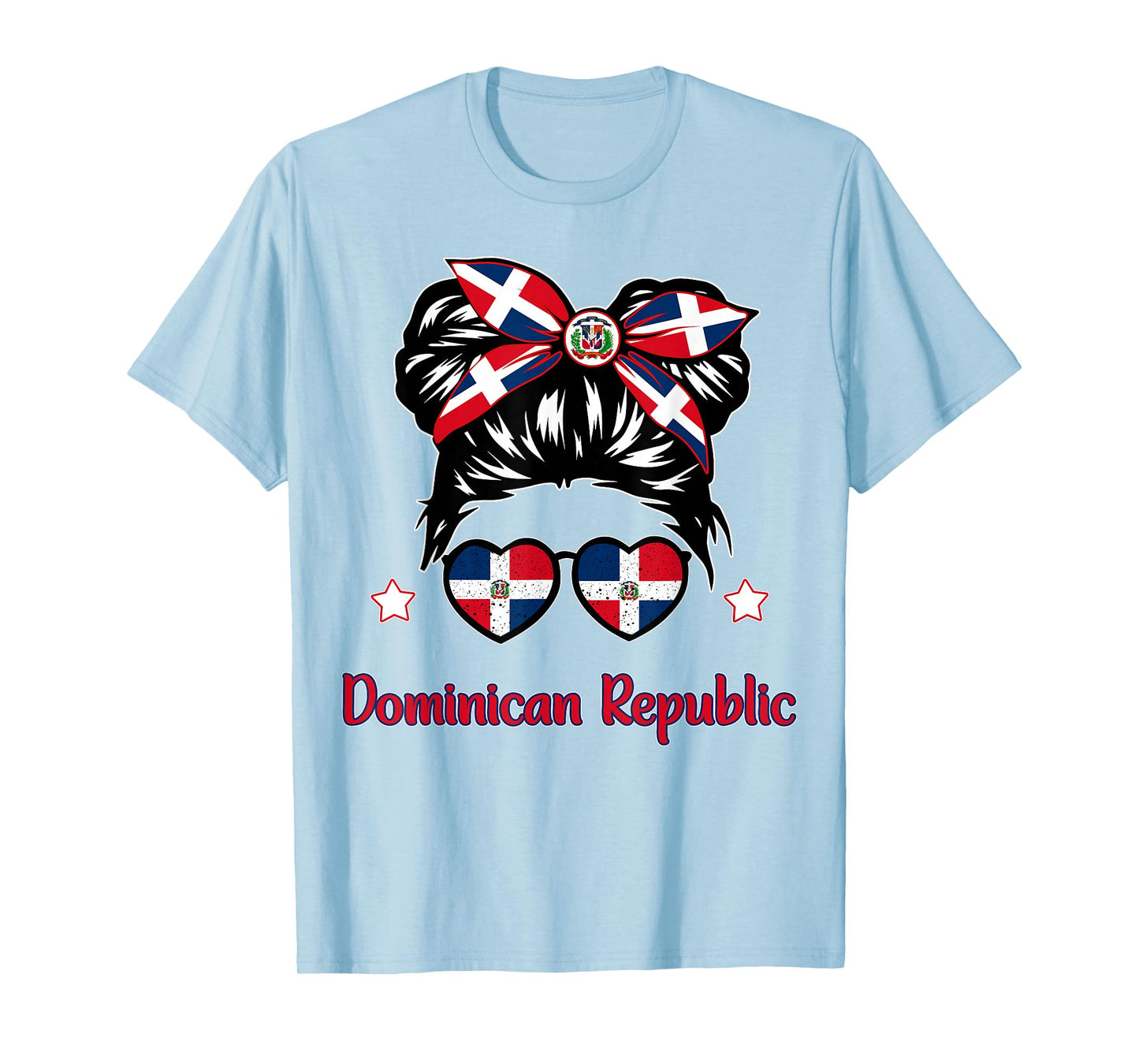 Toddler Dominican-Shirt Republic Flag Hispanic Heritage Kids T-Shirt