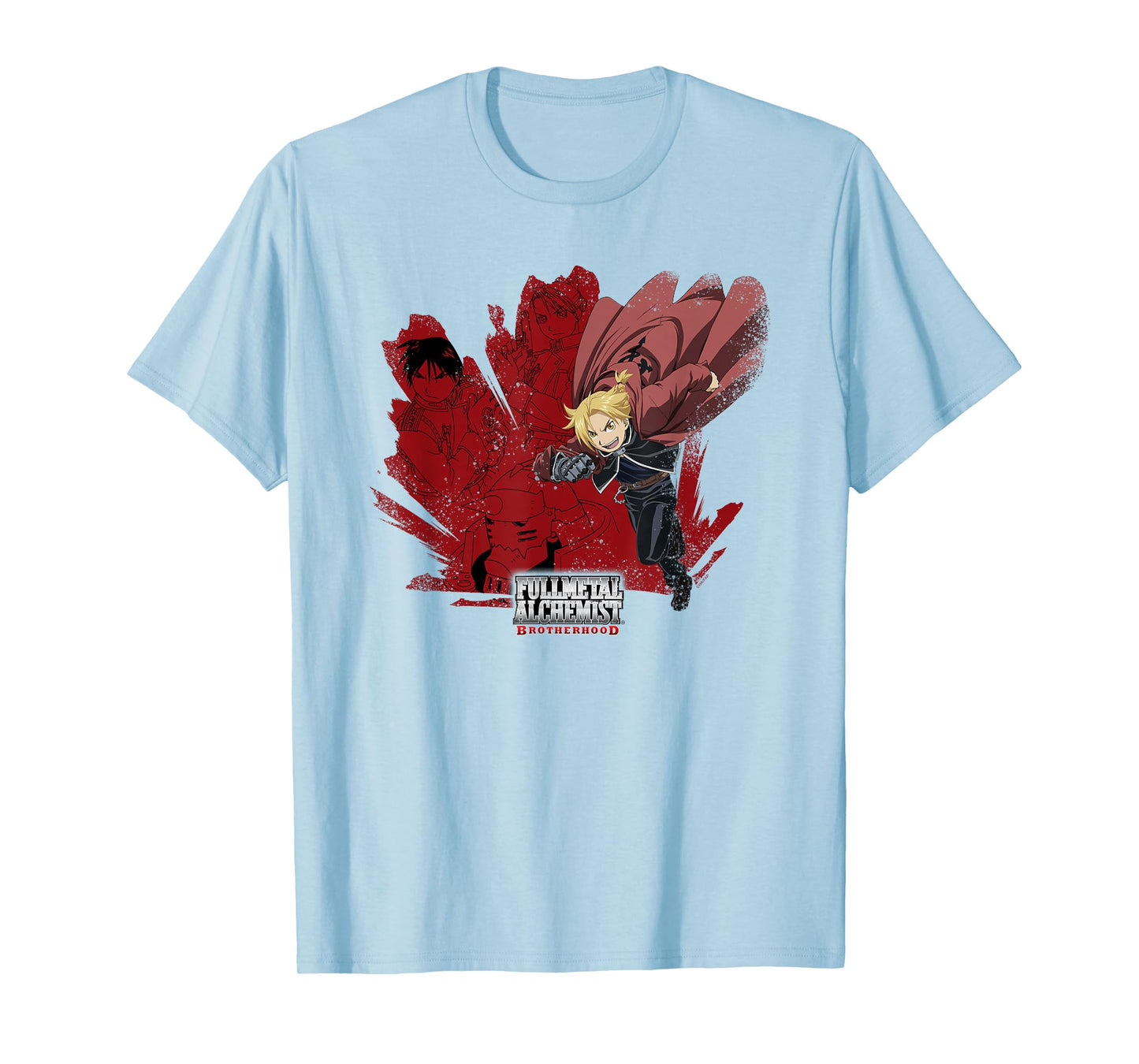 Fullmetal Alchemist: Brotherhood Splatter Pose Anime T-Shirt