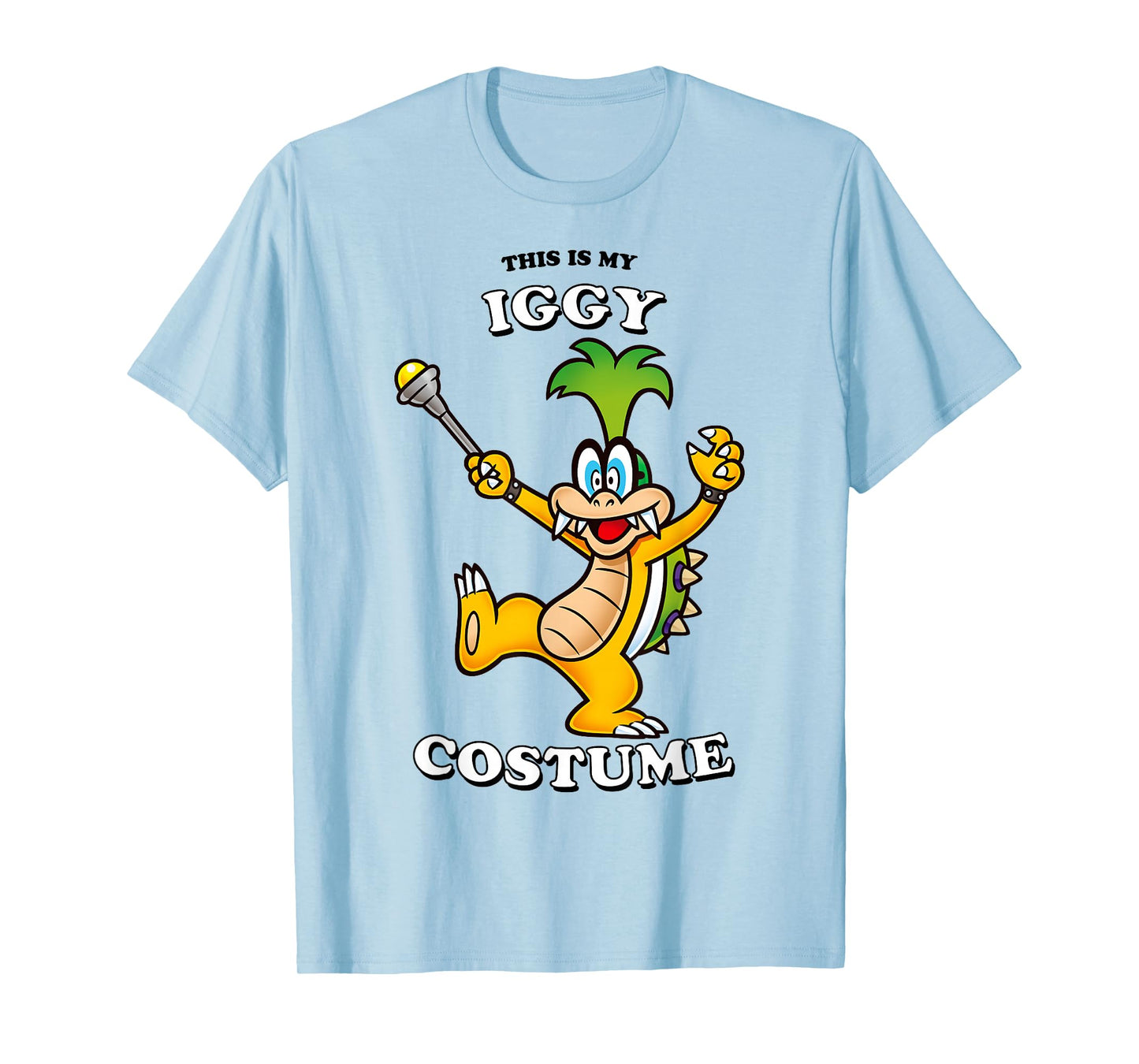 Super Mario Halloween This Is My Iggy Costume T-Shirt