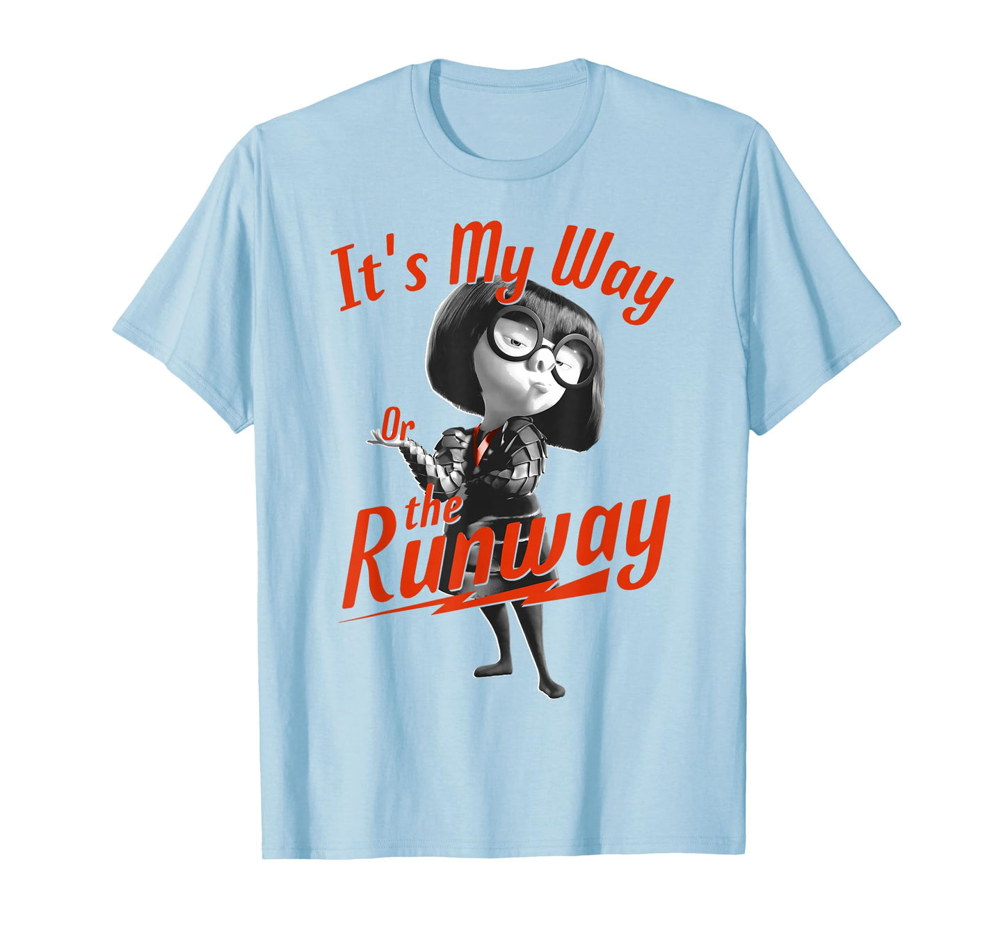 Disney Pixar Incredibles 2 Edna Runway Graphic T-Shirt T-Shirt