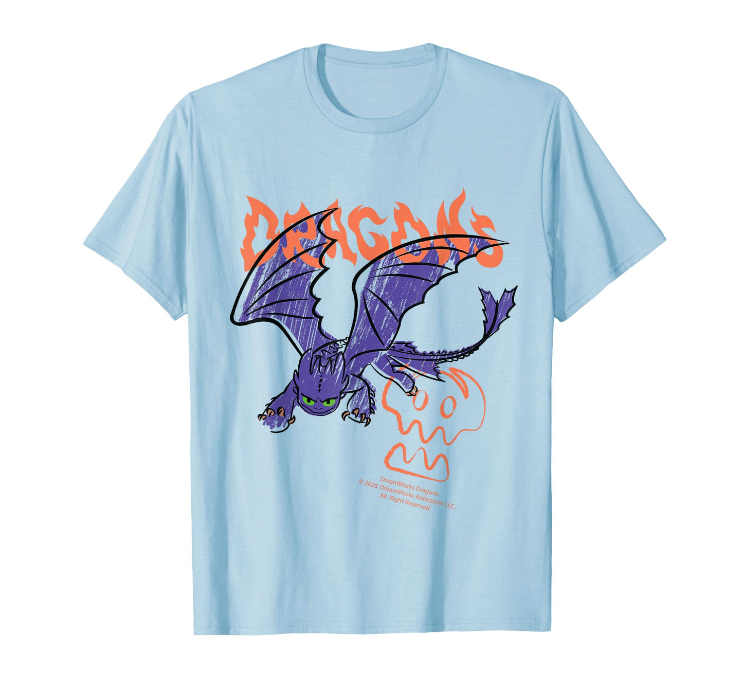 How to Train Your Dragon Movie 2025 Dragons T-Shirt