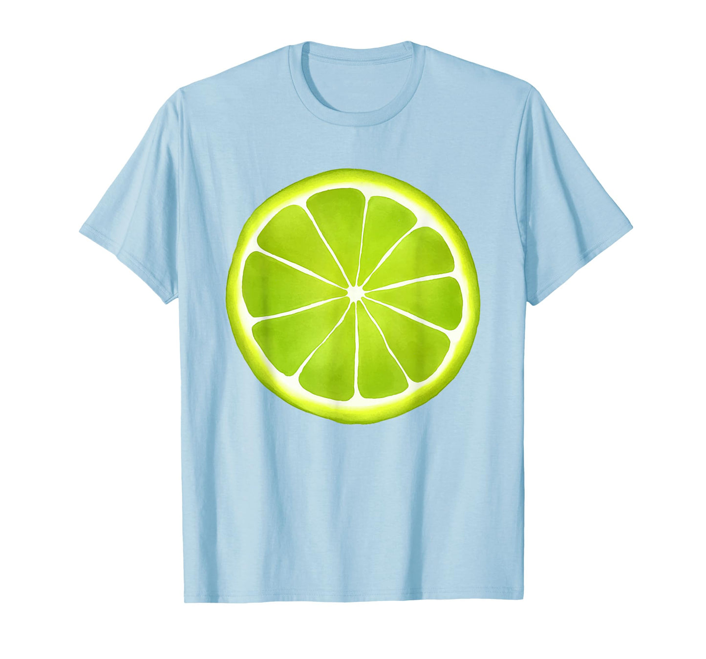 Lime Sliced Fruit Cute Easy Halloween Costume T-Shirt