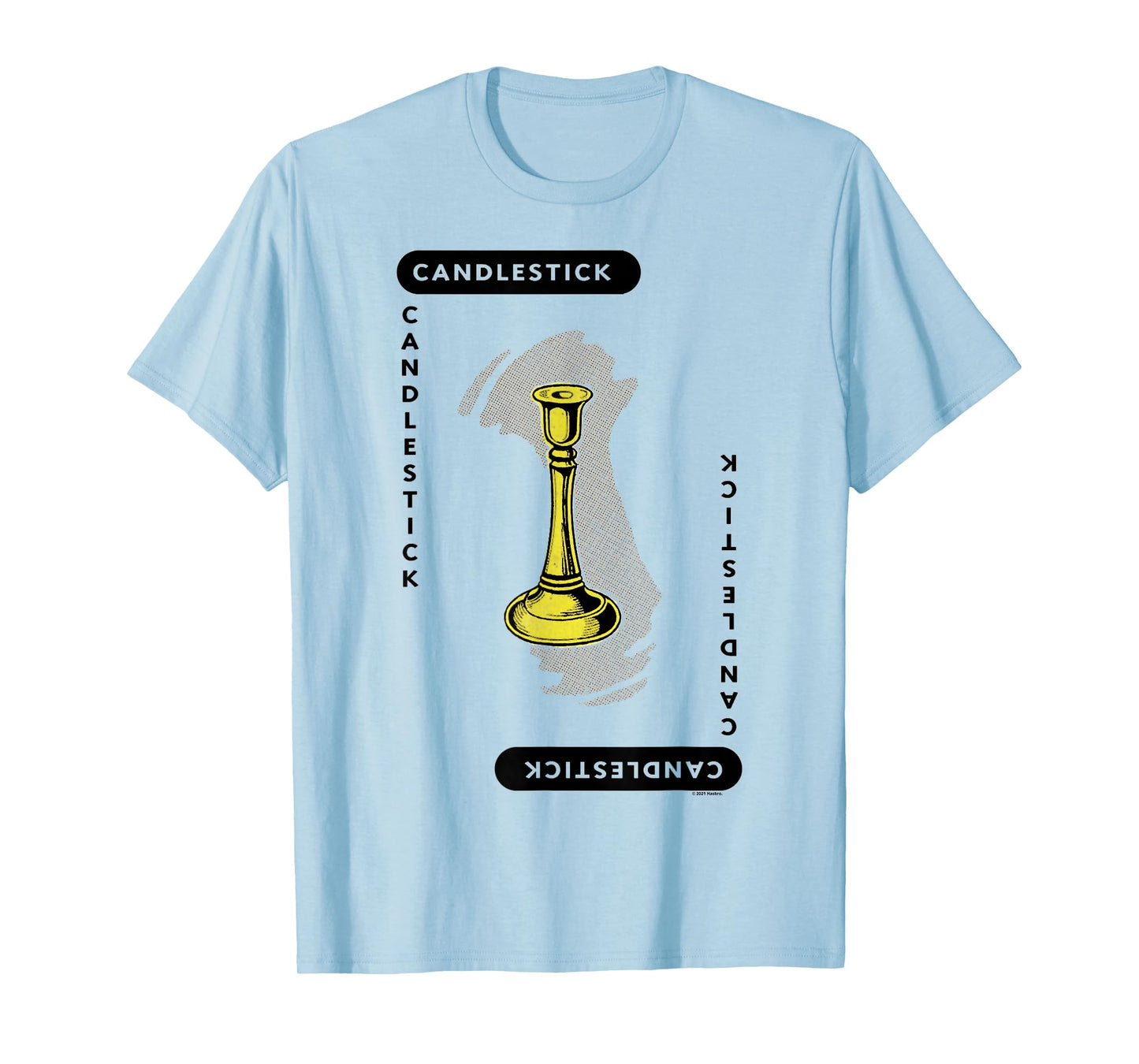 Clue Candlestick Playing Card Halloween Costume T-Shirt