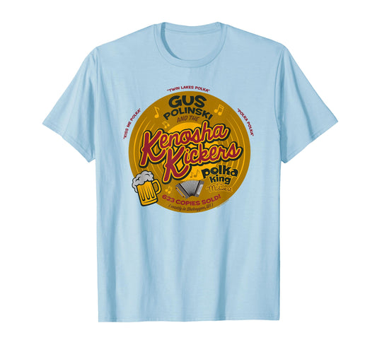 Home Alone Christmas Gus Polinski Kenosha Kickers Polka King T-Shirt