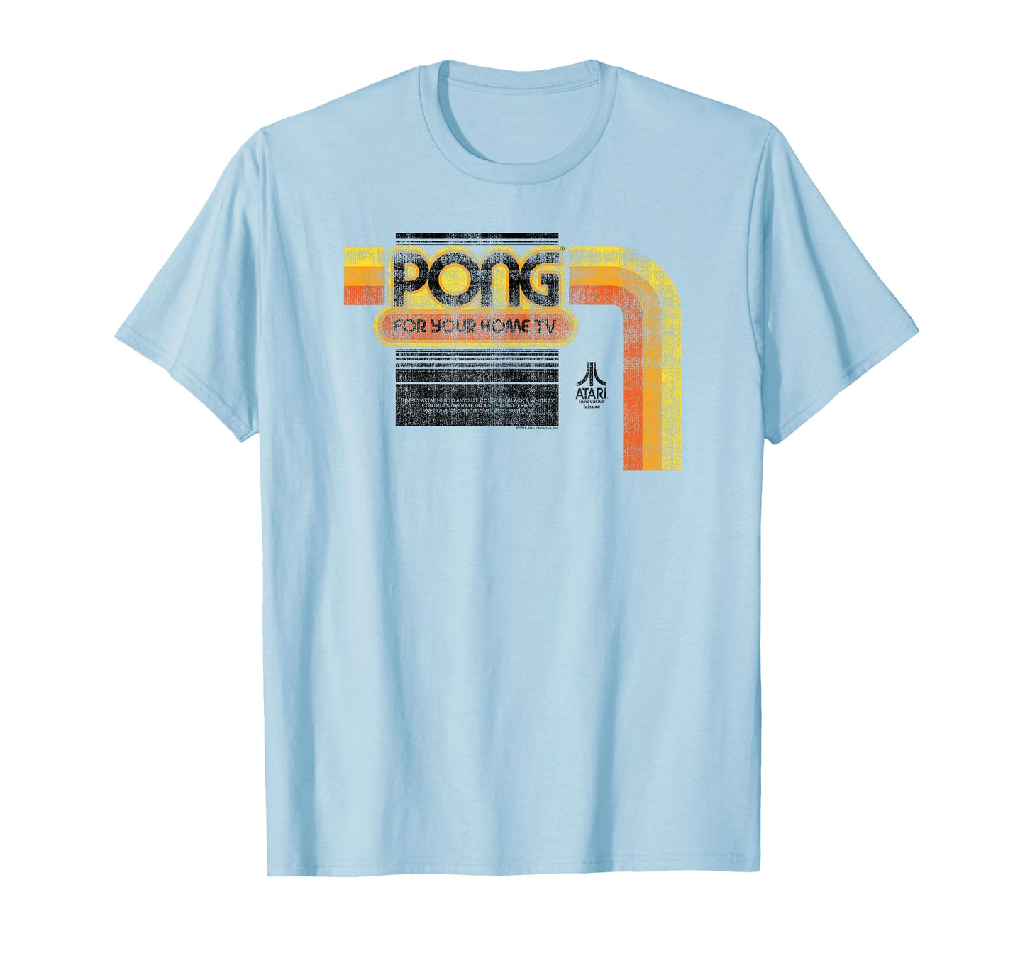 ATARI PONG For Your Home TV Retro Ad T-Shirt