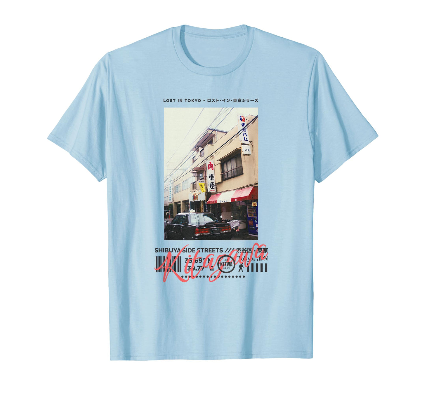 Japanese Tokyo Cyberpunk Art Streetwear Retro Graphic Tee T-Shirt