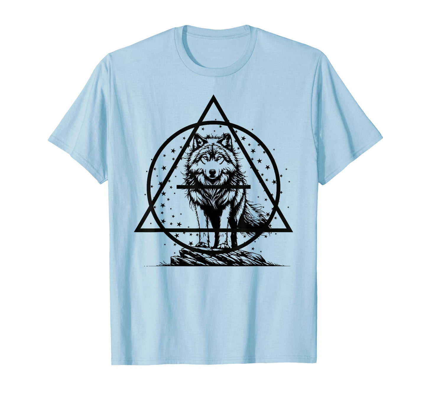 Therian Wolf Theta Delta Symbol T-Shirt