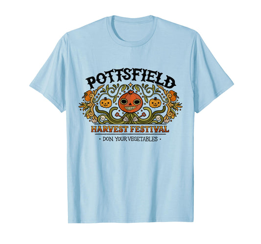 Spooky Pottsfield Harvest Festival Pumpkin Vibes Halloween T-Shirt