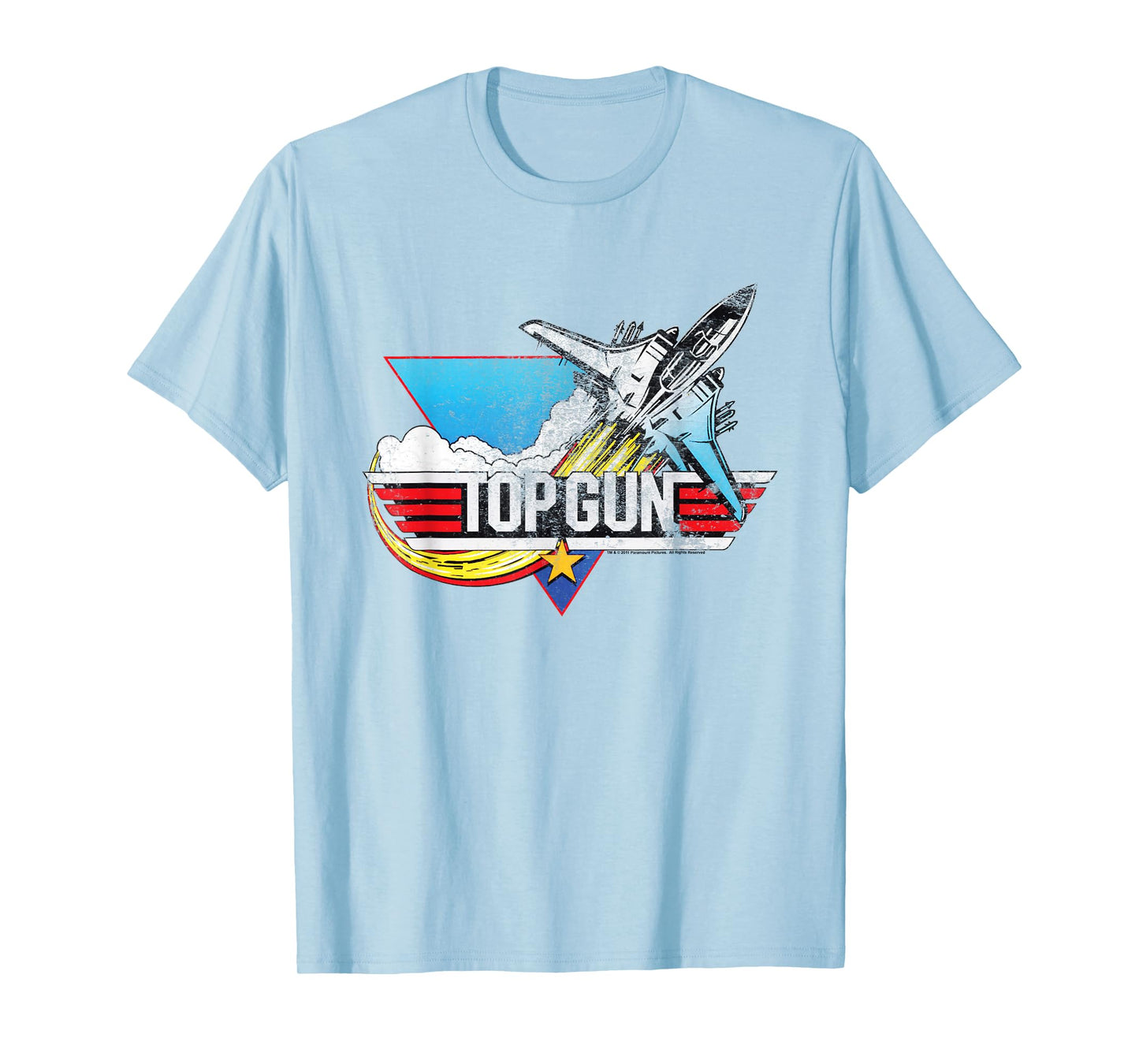 Top Gun Flying Jet T-Shirt
