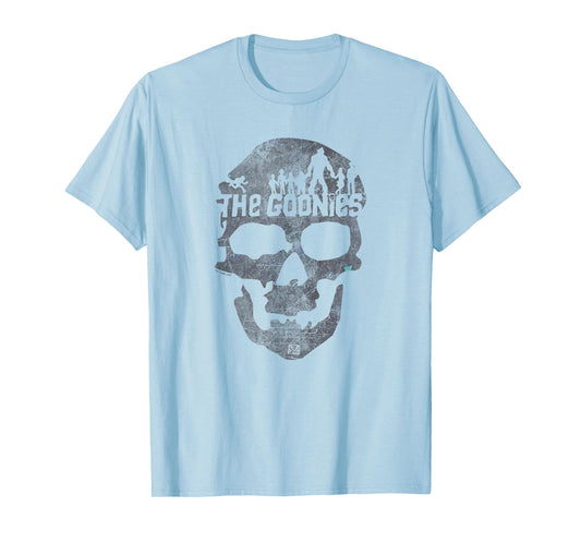 The Goonies Skull on White T-Shirt
