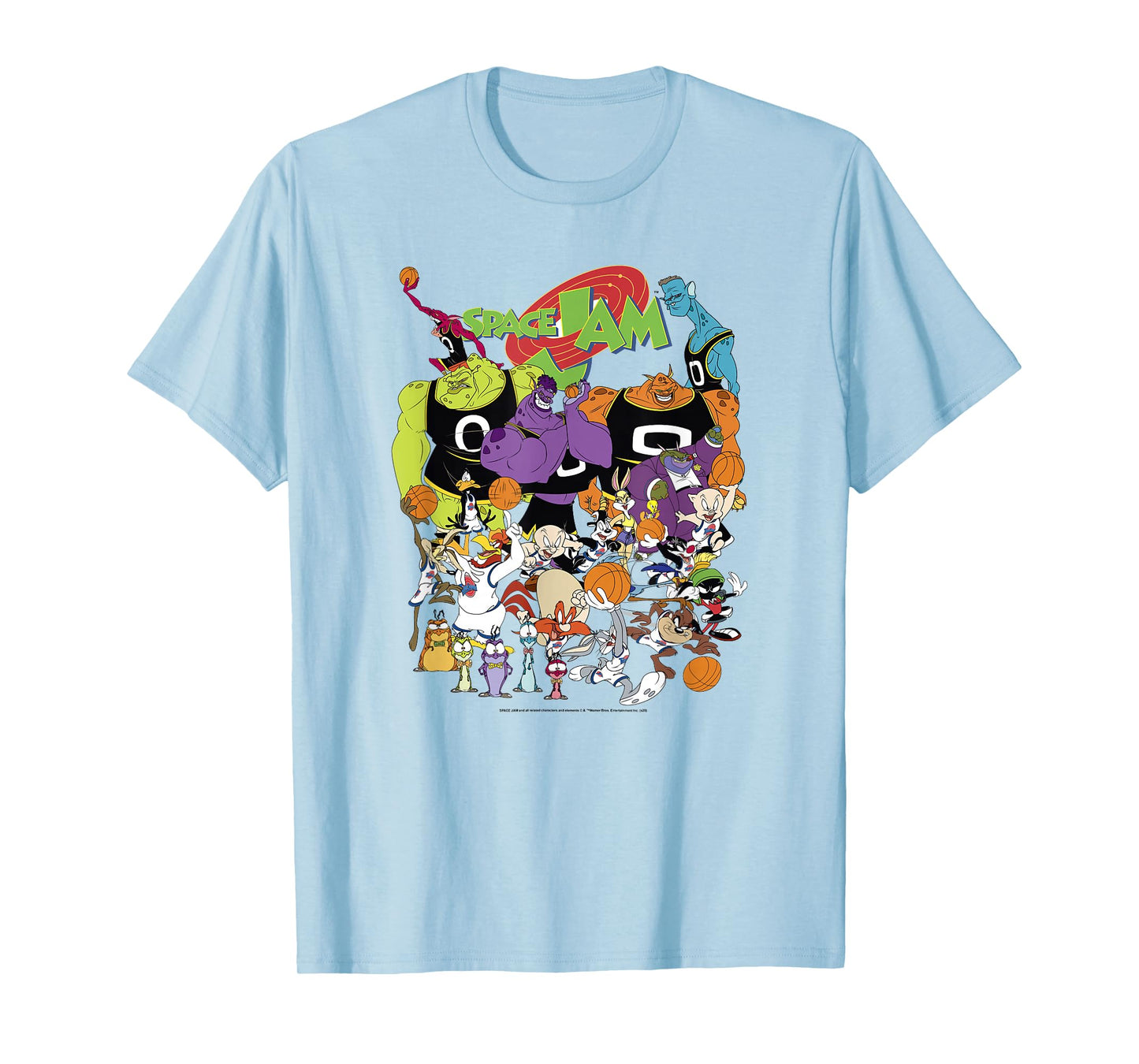Space Jam Classic Monstars And Looney Tunes Game Day T-Shirt