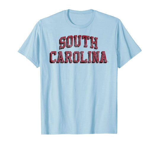 South Carolina Gamecocks Retro Arch Logo Officially Licensed T-Shirt