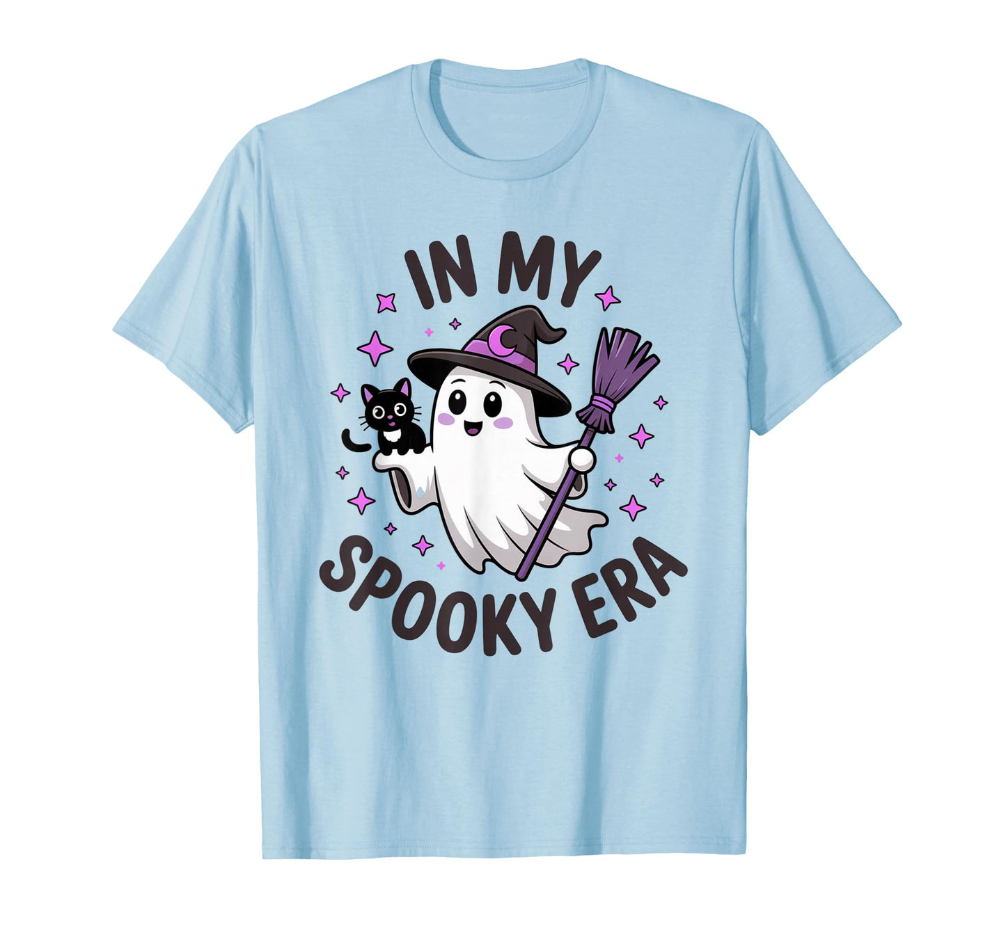in My Spooky Era Funny Halloween Ghost Design Men Women Kids T-Shirt
