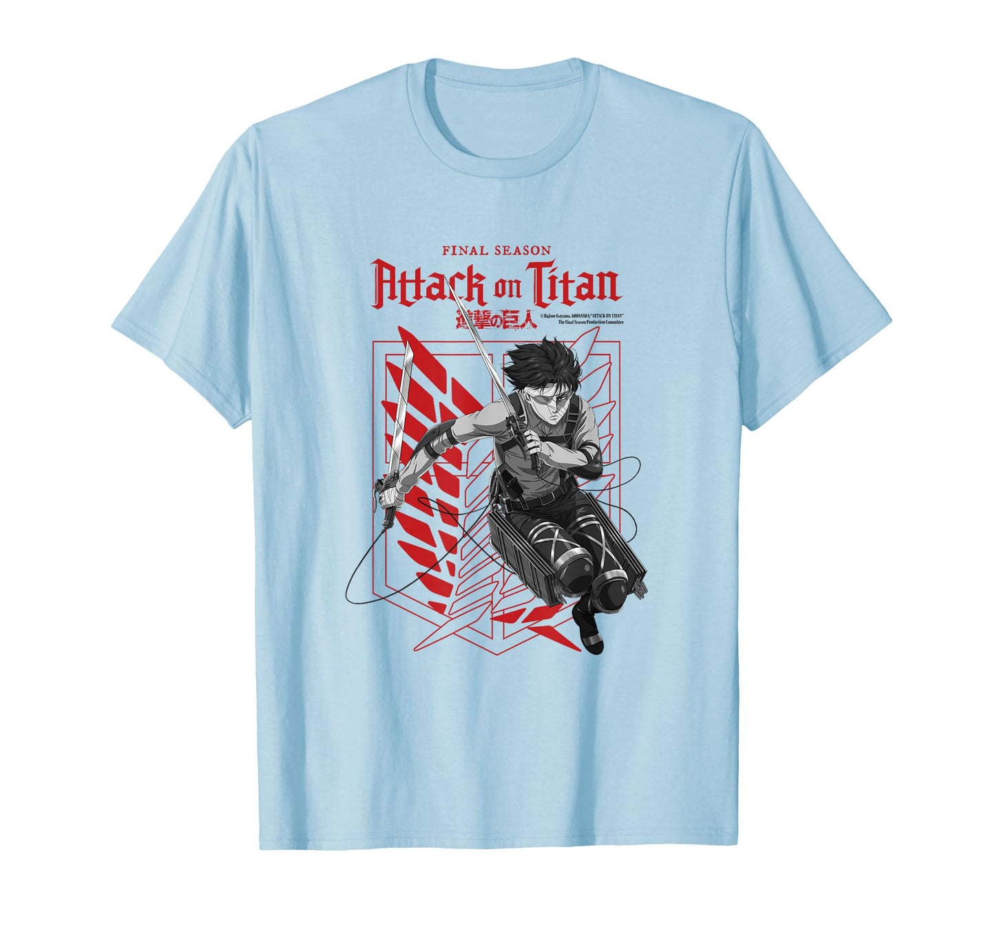 Attack on Titan Final Season - "Levi Ackerman" T-Shirt