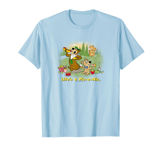 Yogi Bear Lifes a Pic-a-Nic T-Shirt Small