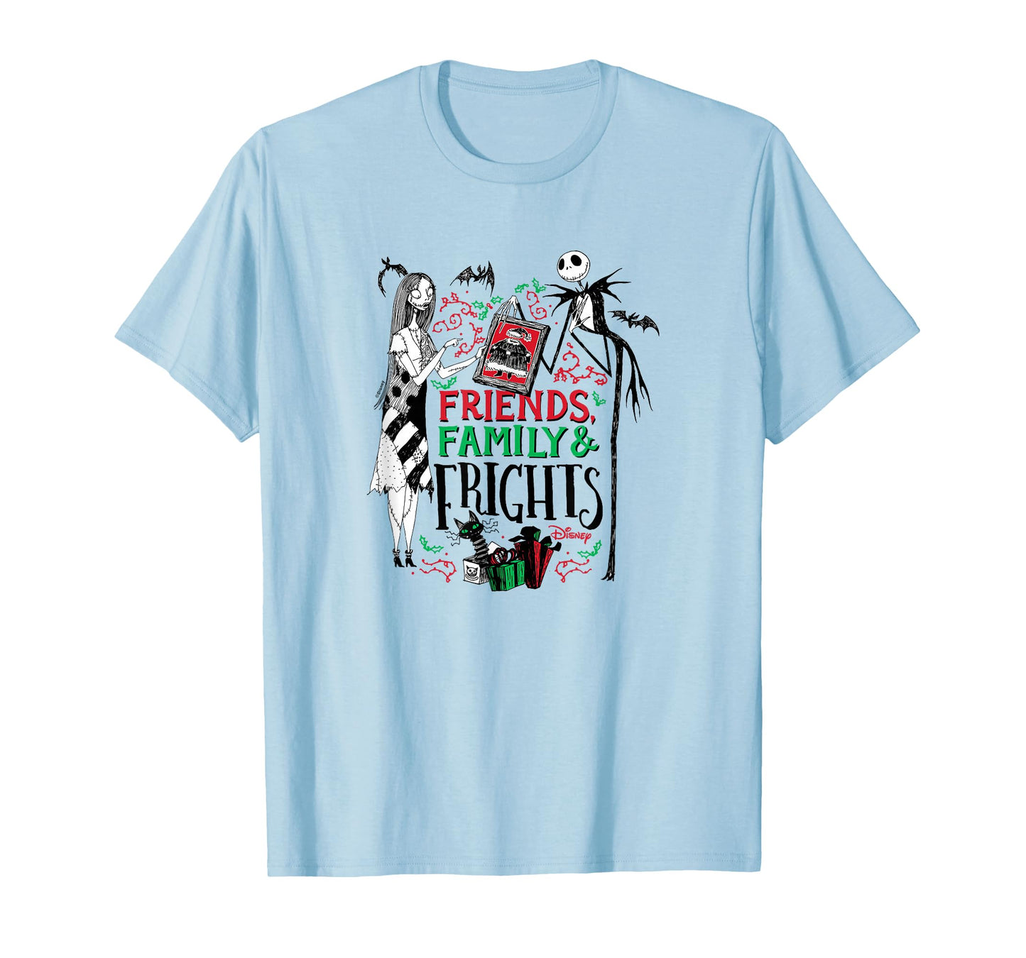 The Nightmare Before Christmas - Jack Sally Family Frights T-Shirt