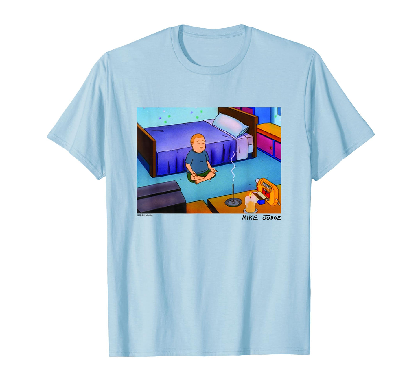 King of The Hill Bobby Hill Inner Peace Big Chest Poster T-Shirt