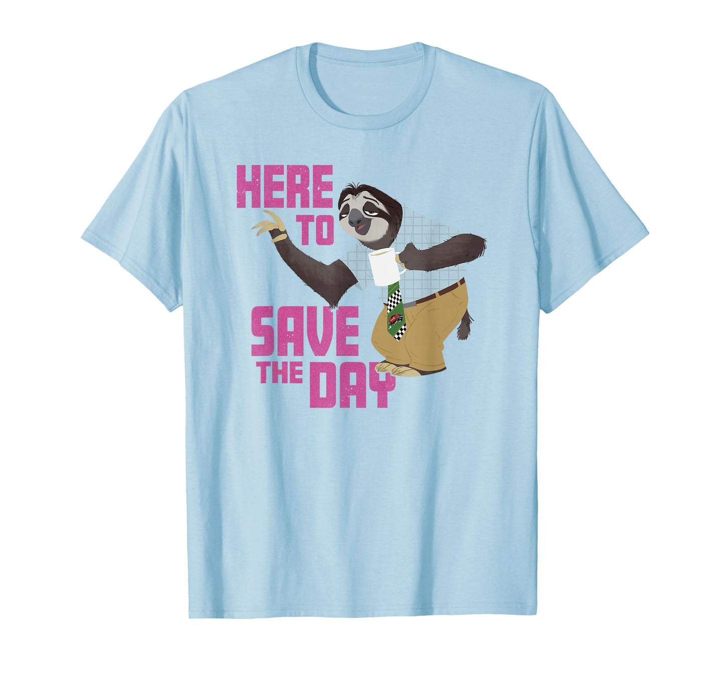Disney Zootopia 2 Flash The Sloth Here to Save The Day T-Shirt