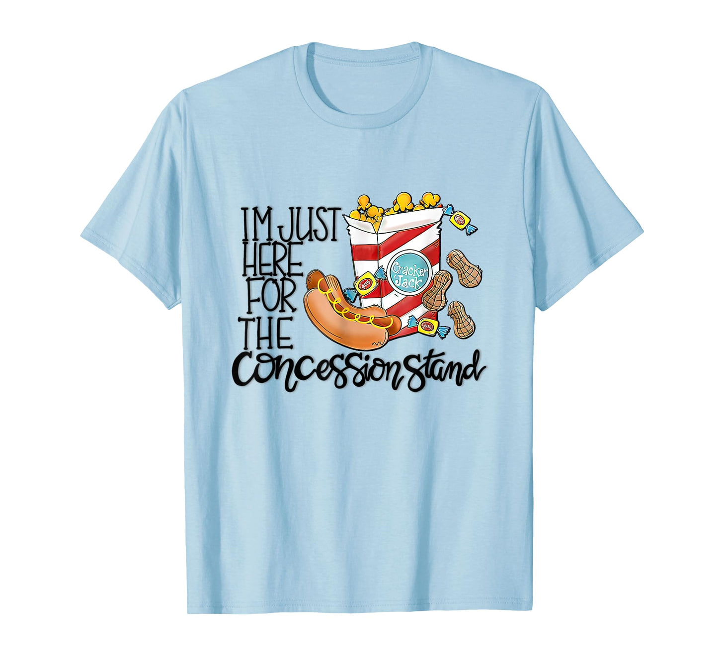 I'm just here for the-concession stand funny kids toddler T-Shirt
