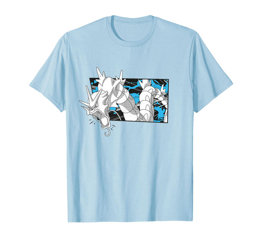 Pokémon Gyarados Full Of Rage Manga Panel Retro Shot T-Shirt