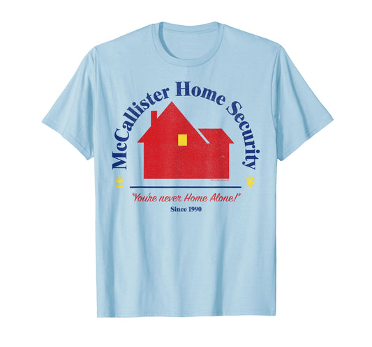 Home Alone McCallister Home Security Logo T-Shirt