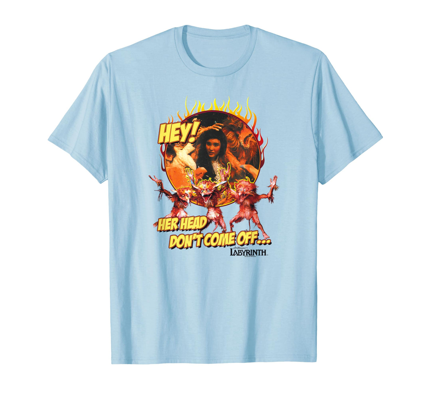 Labyrinth Head Dont Come Off T-Shirt
