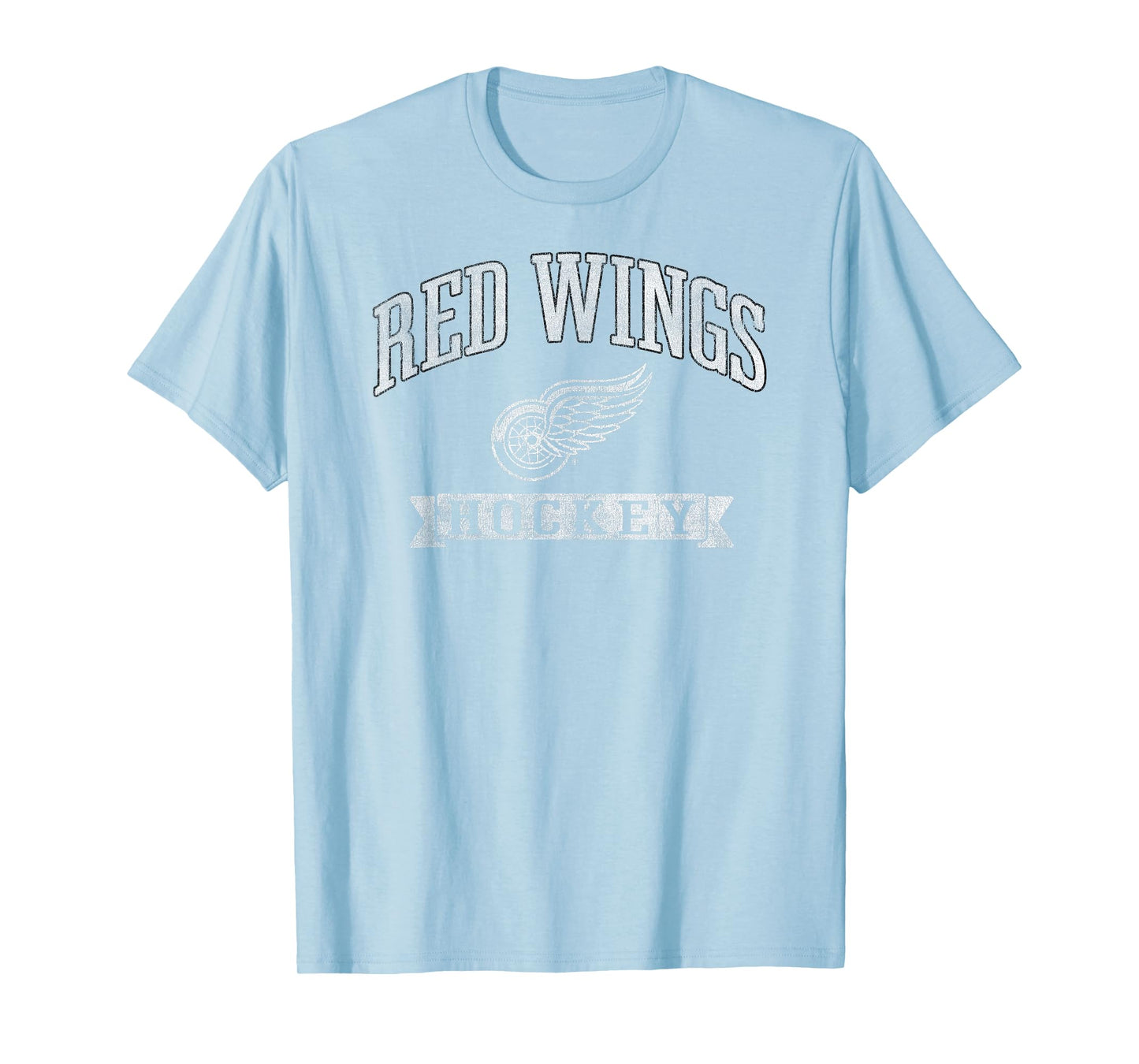 Detroit Red Wings Vintage Hockey Red Officially Licensed T-Shirt