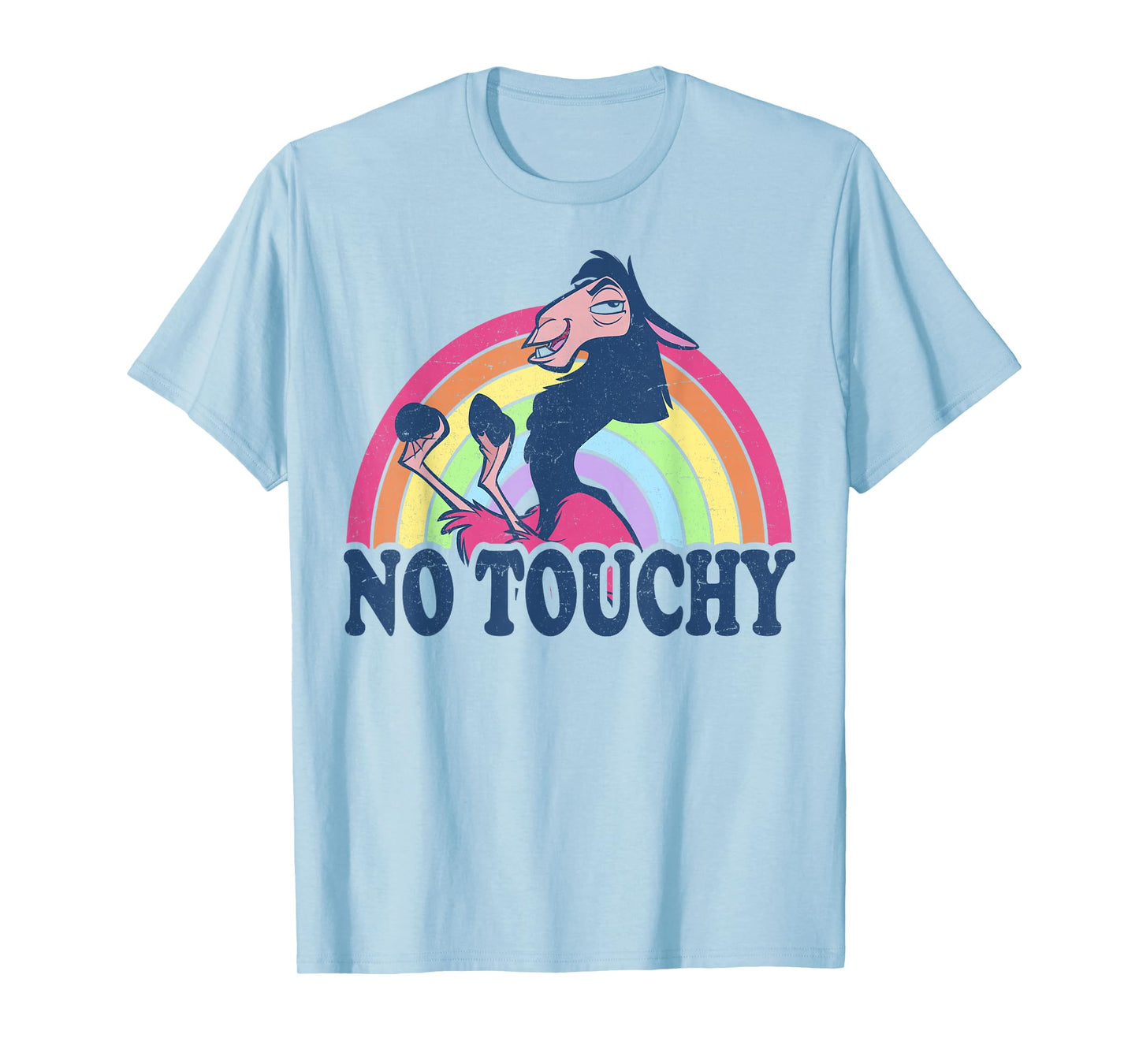 Disney The Emperor's New Groove Kuzco Rainbow No Touchy T-Shirt