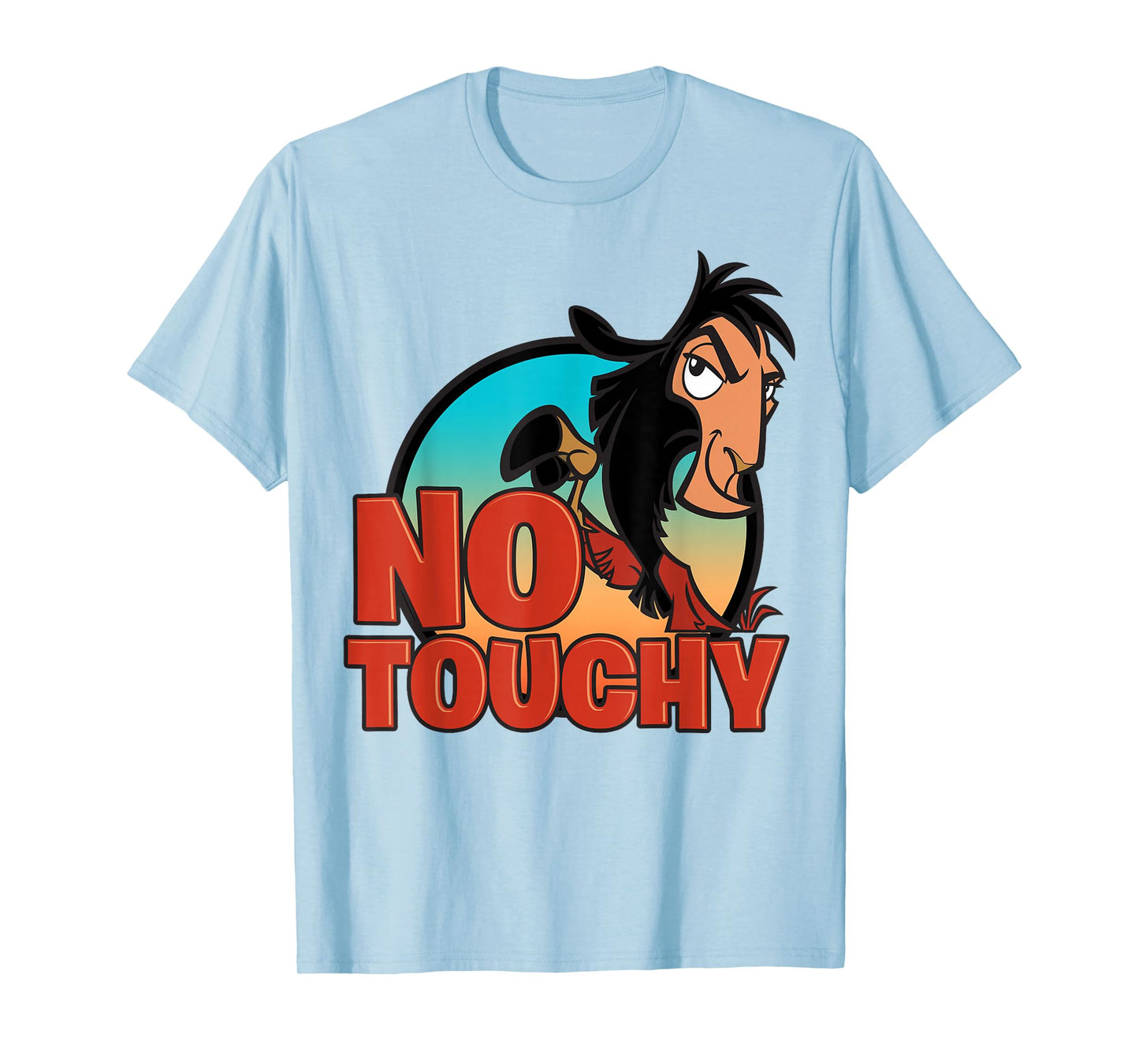 Disney Emperor's New Groove No Touchy Smirky Graphic T-Shirt T-Shirt
