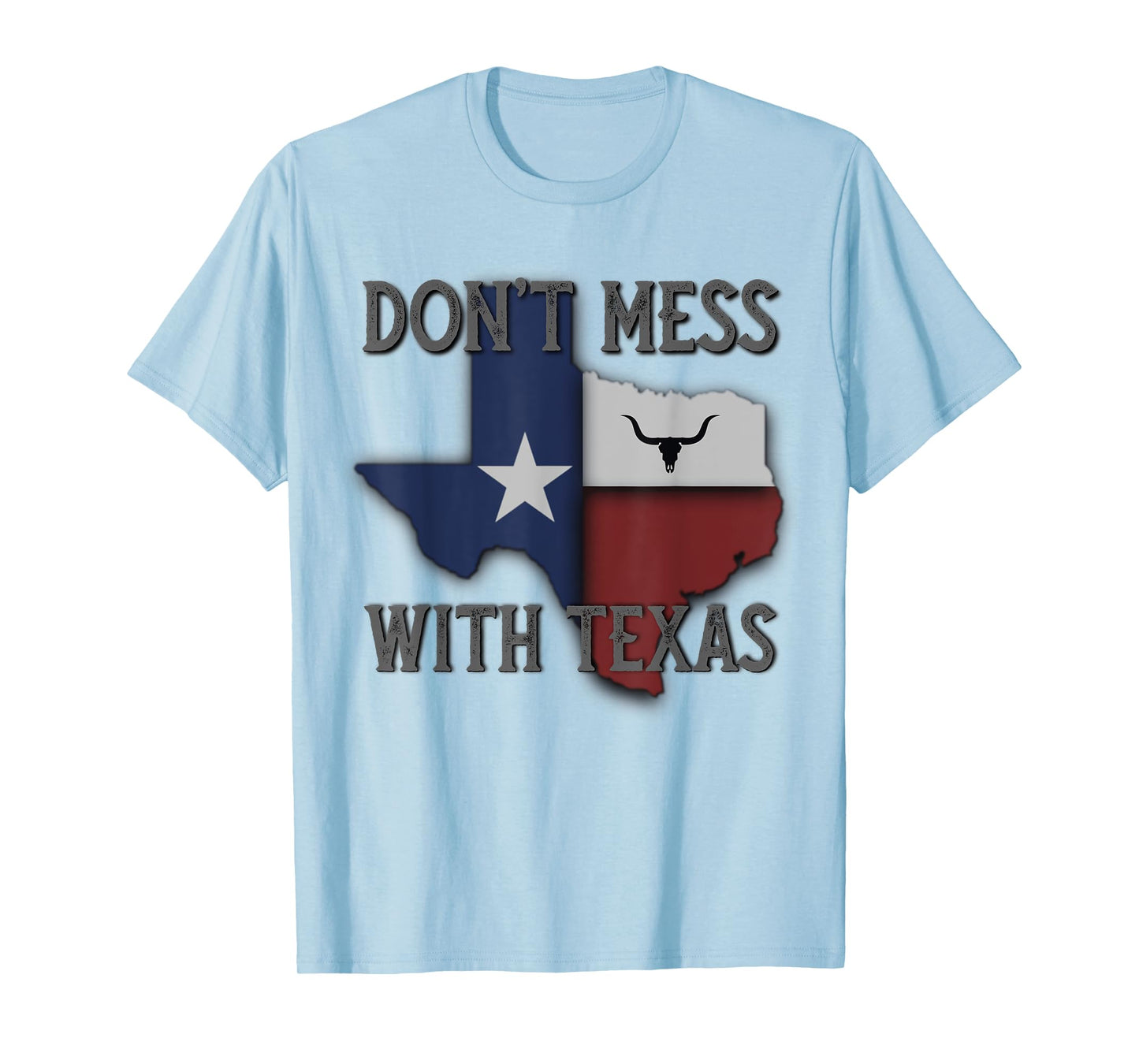 Don't Mess With Vintage Texas Longhorn Lone Star State Pride T-Shirt