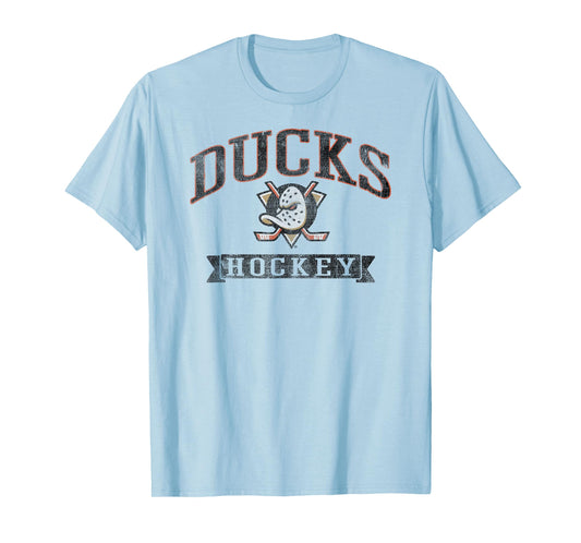 Anaheim Ducks Vintage Hockey Gray NHL Officially Licensed T-Shirt