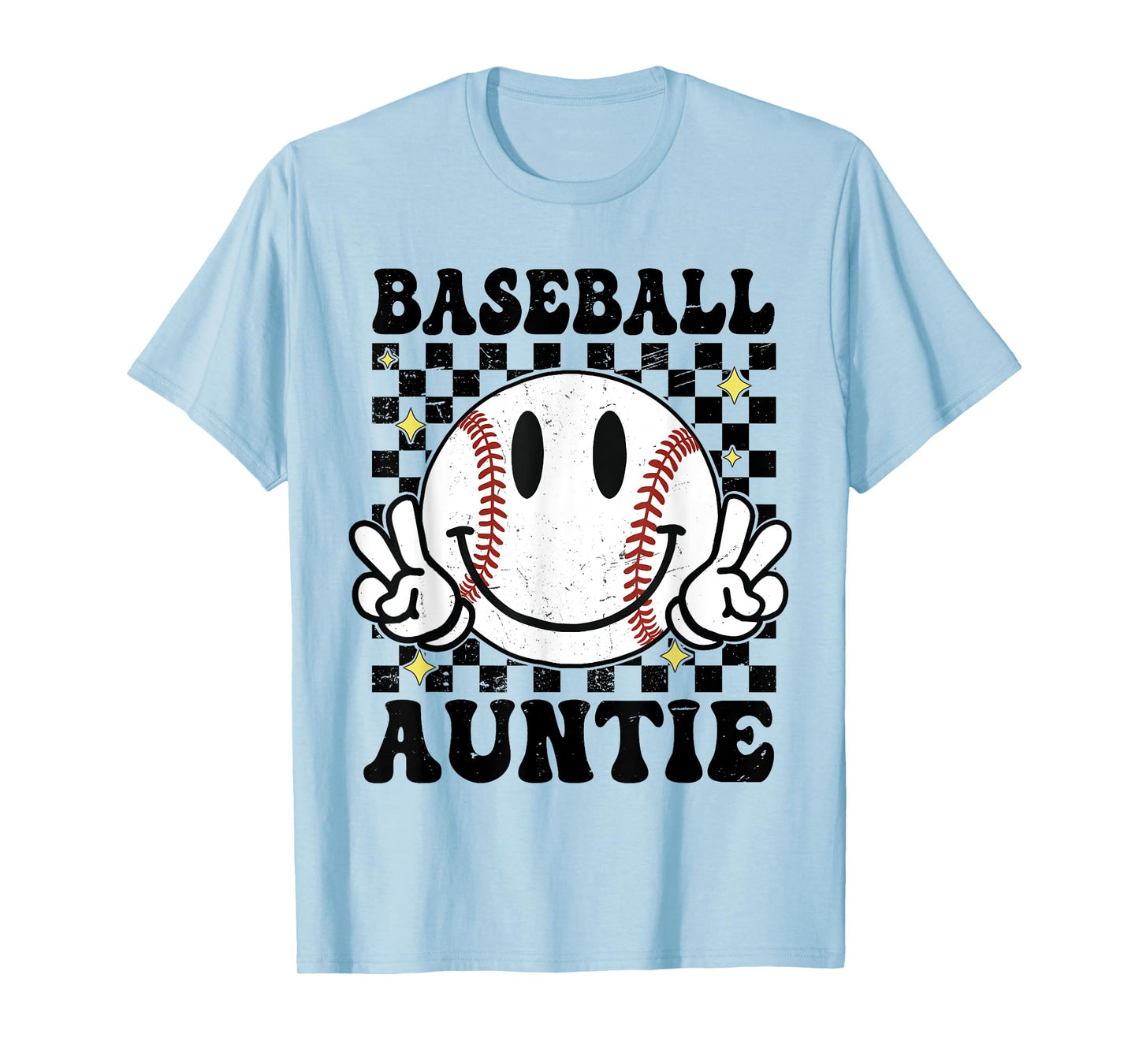 Baseball Auntie - Game Day Baseball Auntie T-Shirt