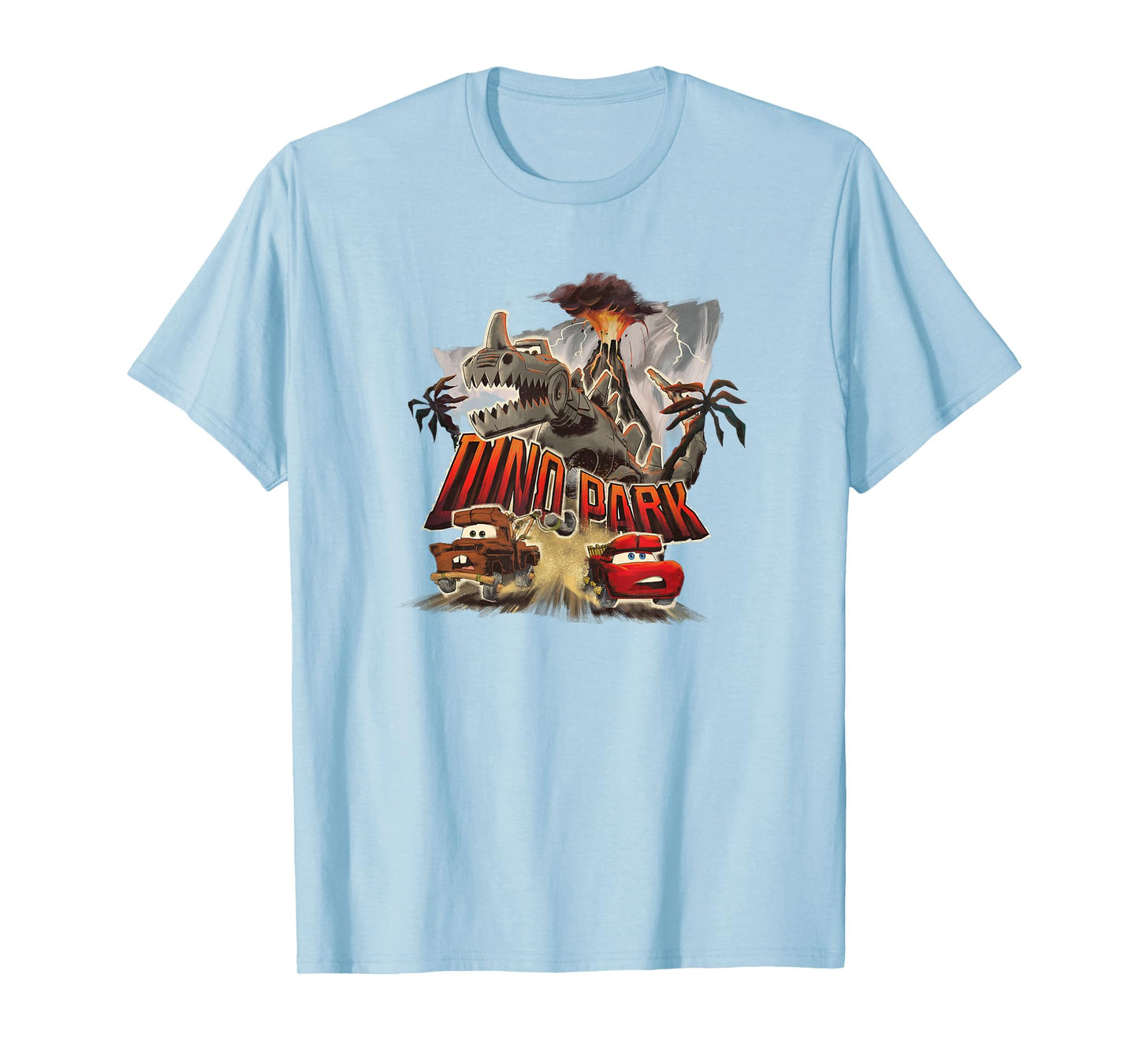 Disney Pixar Cars on the Road Mater and Lightning McQueen T-Shirt