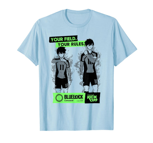 Blue Lock x Concacaf - “Isagi & Rin Kick Off” T-Shirt