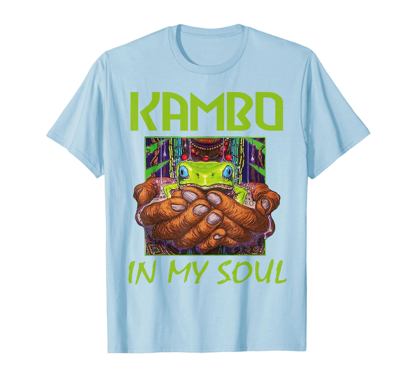Kambo In my Soul Kambo Ceremony Clothing | Sapo Frog T-Shirt T-Shirt