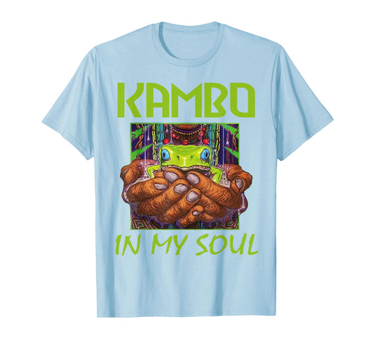 Kambo In my Soul Kambo Ceremony Clothing | Sapo Frog T-Shirt T-Shirt