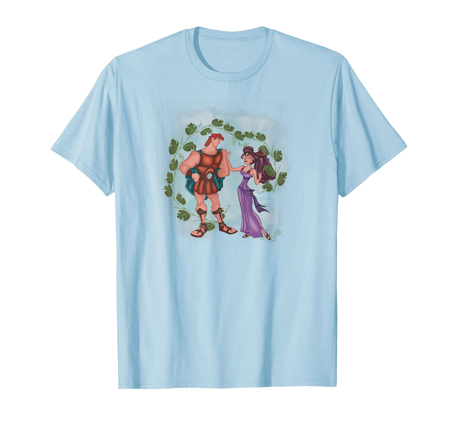 Disney Hercules Meg And Herc Fine Art Pose T-Shirt