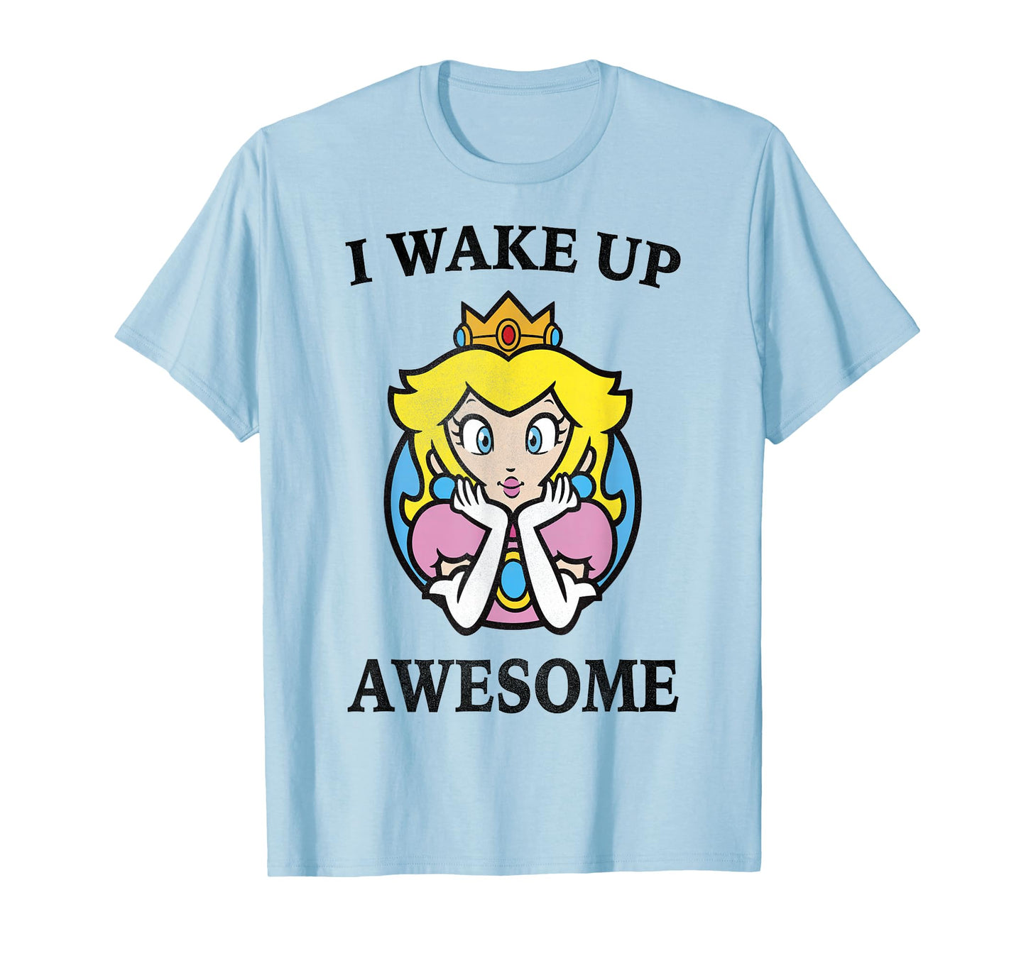 Nintendo Super Mario Princess Peach Awesome T-Shirt T-Shirt