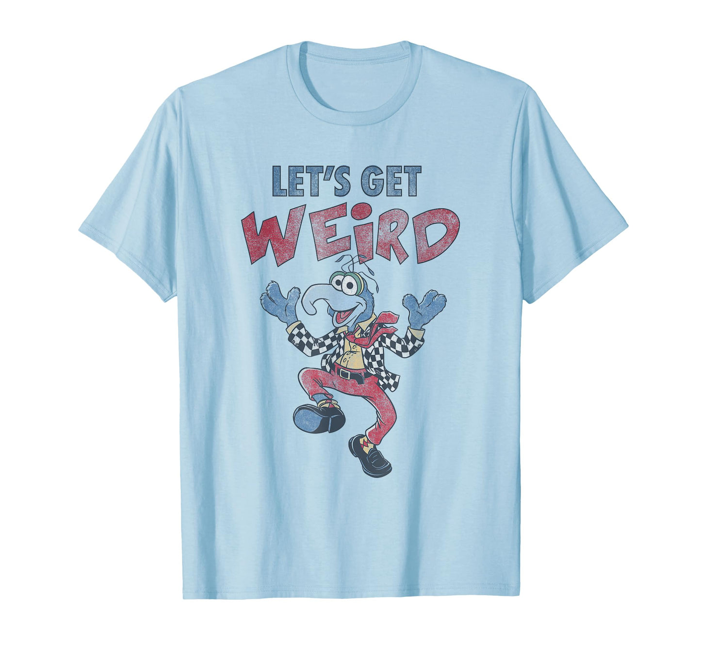 Disney The Muppets Gonzo The Great Let's Get Weird Poster T-Shirt
