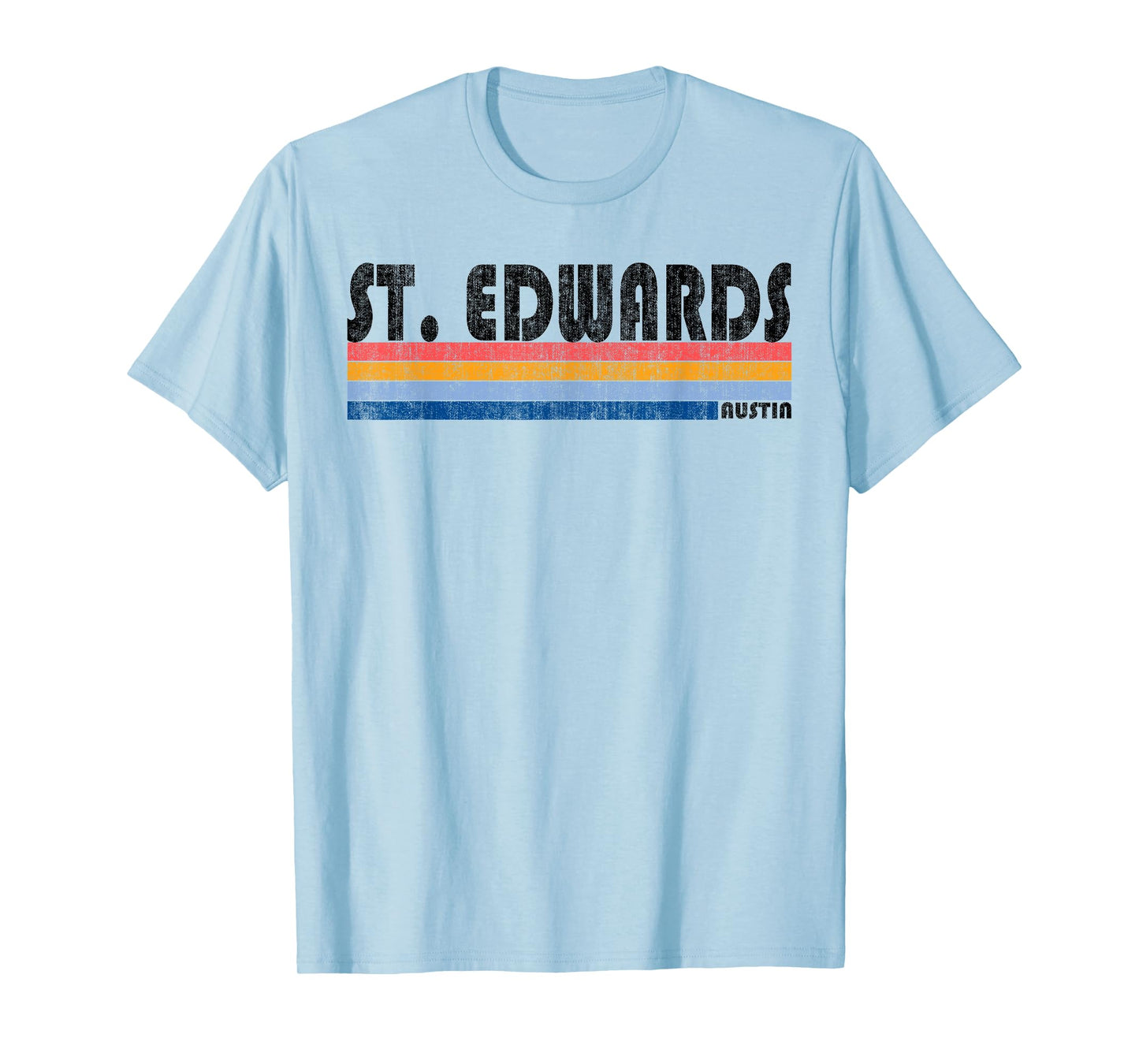 Vintage 1980s Style St. Edwards TX T Shirt T-Shirt