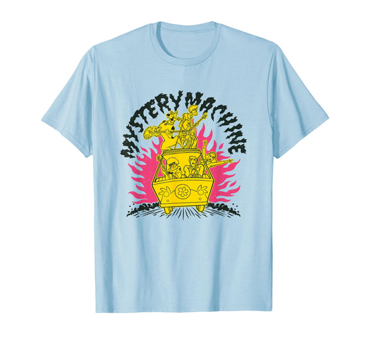 Scooby-Doo Mystery Machine Rock On! Retro T-Shirt