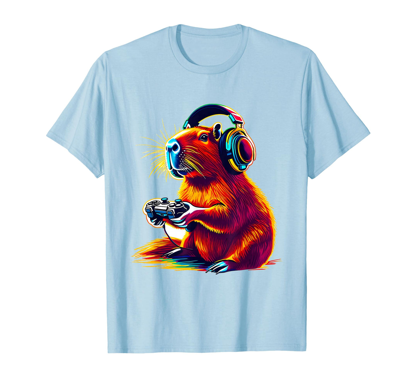 Capybara Funny Video Games Capybara T-Shirt