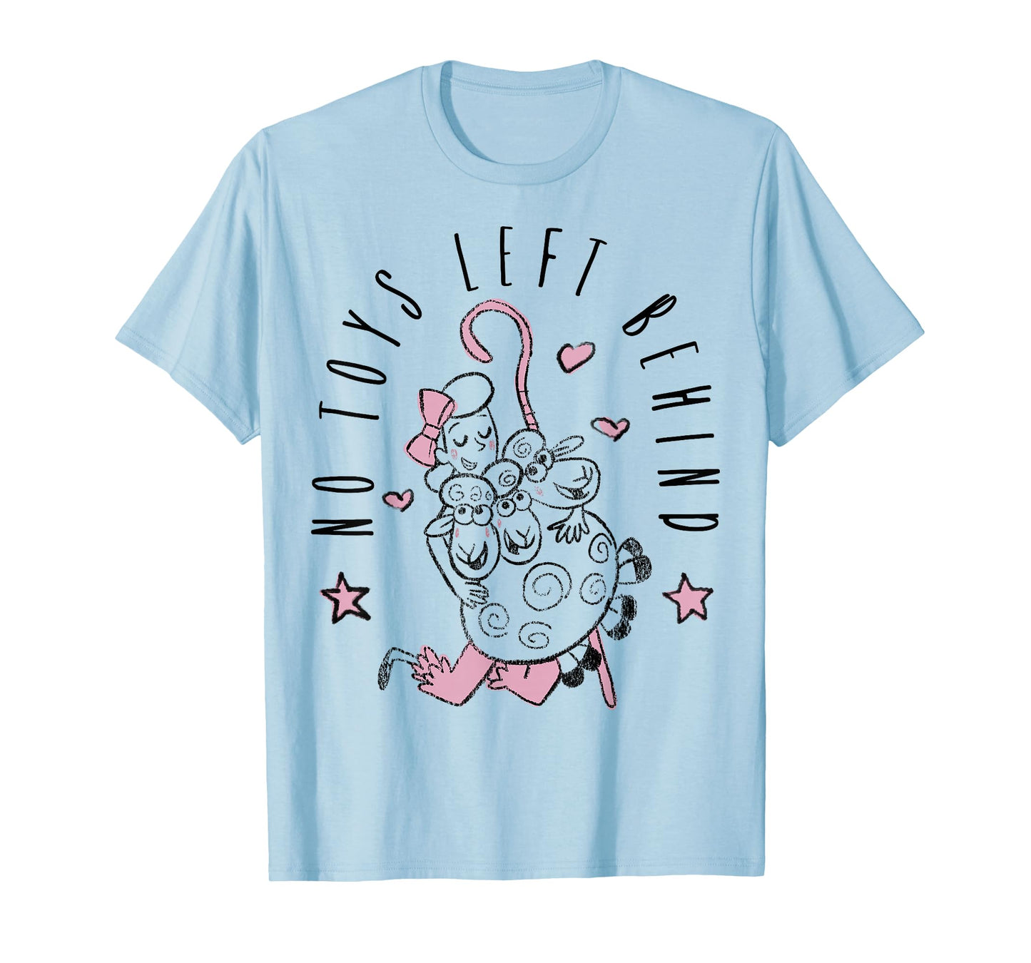 Disney Pixar Toy Story 4 Bo-Peep No Toys Left Behind T-Shirt