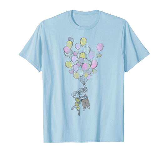 Disney Pixar Up Ellie & Carl Balloons T-Shirt
