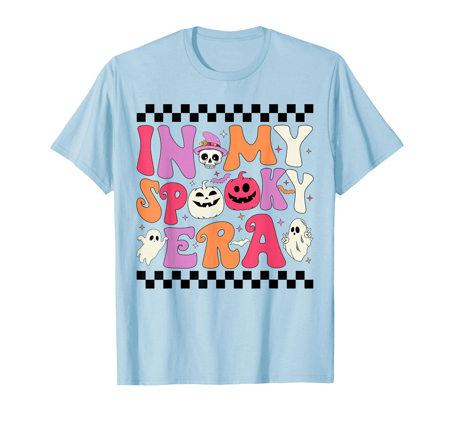In My Spooky Era Halloween Ghost Groovy Hippie Halloween T-Shirt