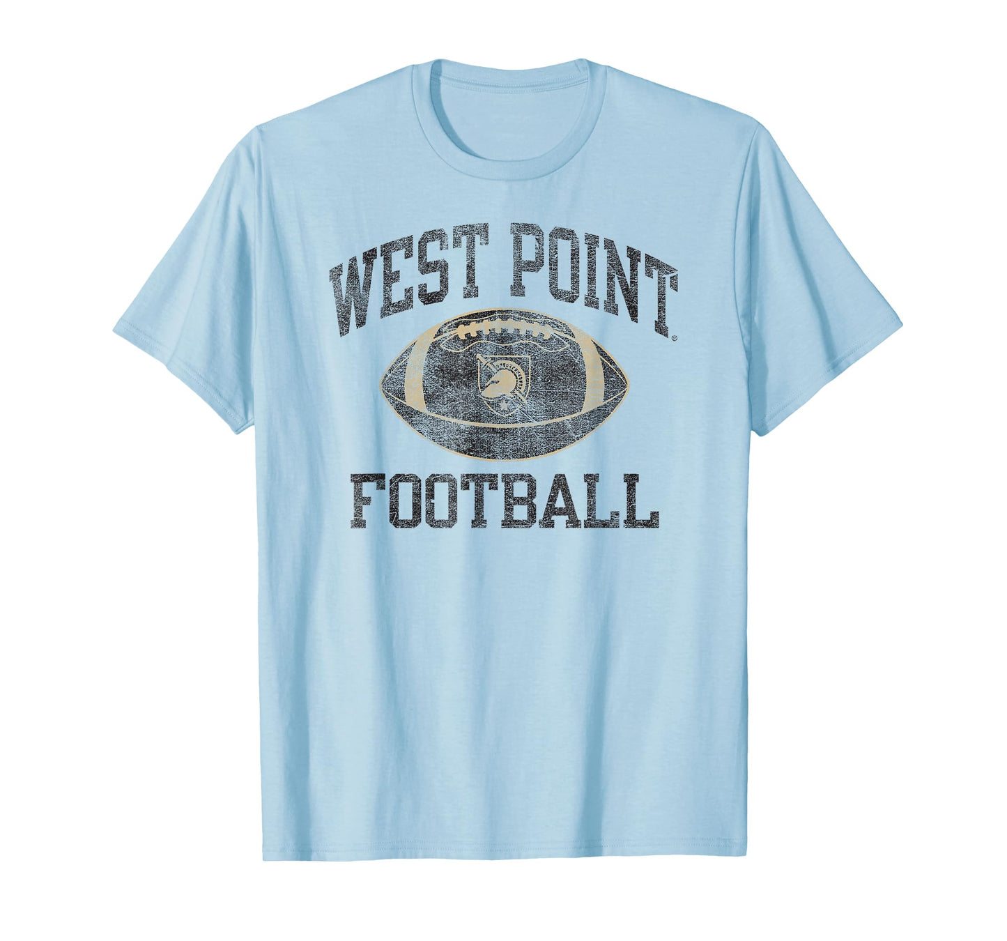 Army Black Knights Football Intensity Vintage White T-Shirt