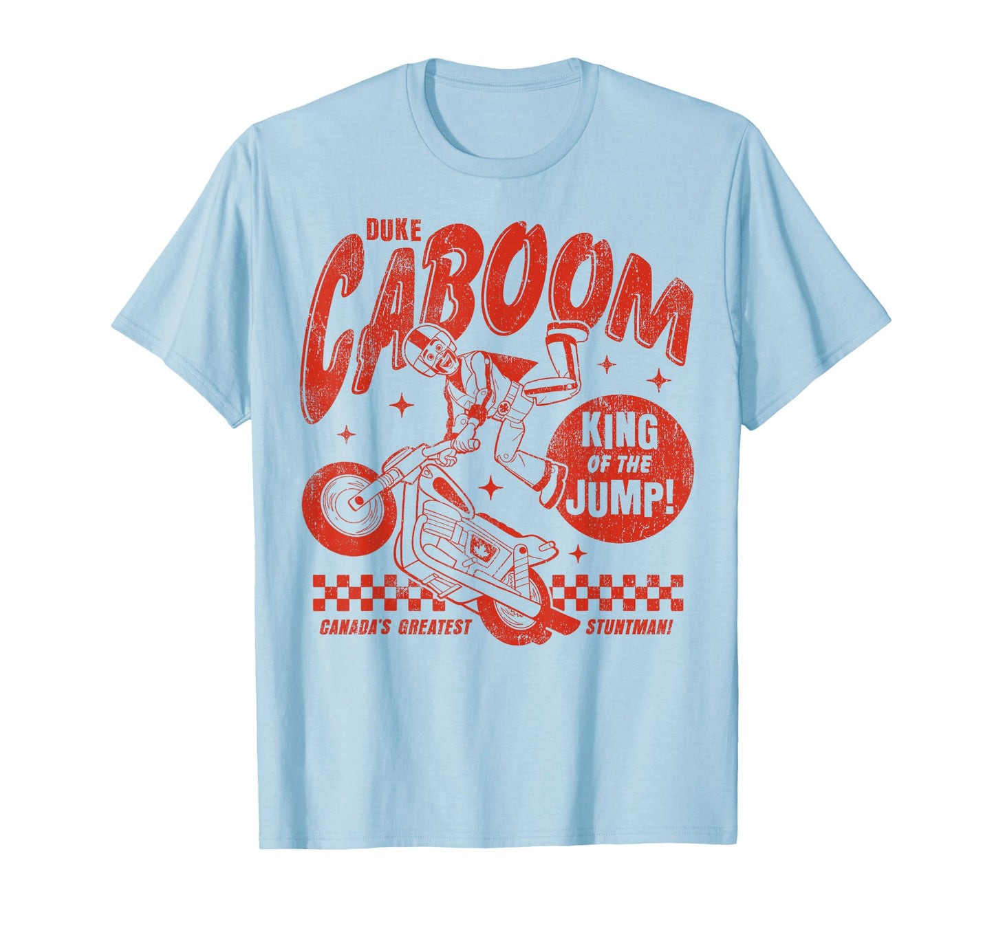 Disney Pixar Toy Story Duke Caboom Greatest Stuntman T-Shirt
