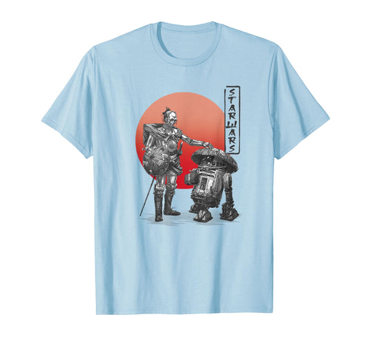 Star Wars Visions Samurai Droid Sunset T-Shirt