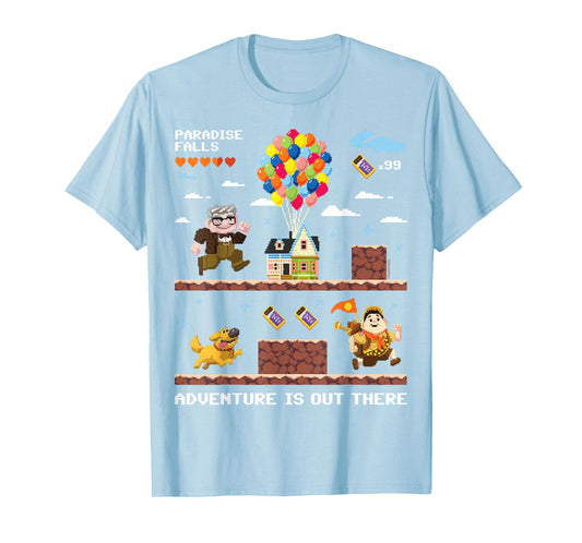 Up - Carl Dug Russell Video Game Adventure Is Out There T-Shirt